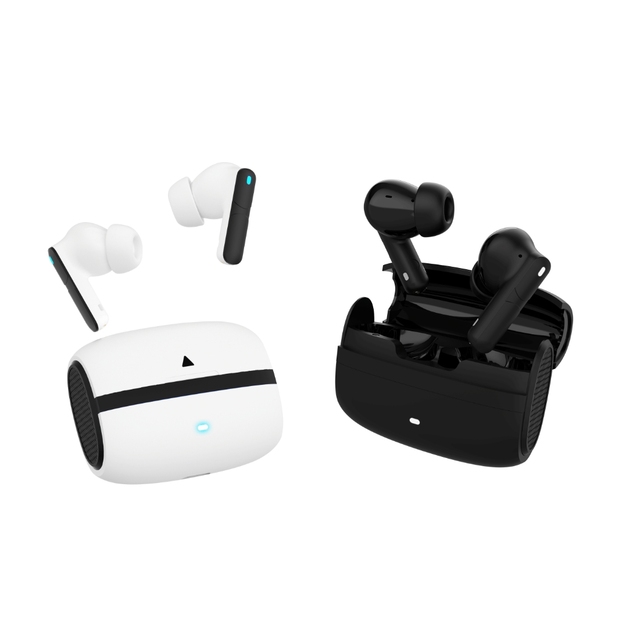 ANC Active Noise Cancelling TWS Wireless In-Ear Earbuds New Design Sports Earphones with Type C Dual Pairing ENC