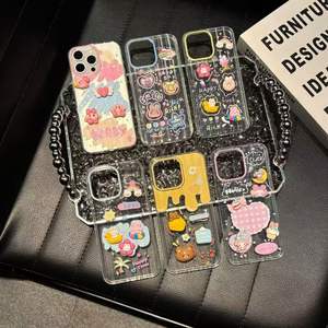 <span class=keywords><strong>Coque</strong></span> <span class=keywords><strong>de</strong></span> <span class=keywords><strong>téléphone</strong></span> portable en silicone <span class=keywords><strong>de</strong></span> luxe 3D Drip Glue Small Fish Design avec <span class=keywords><strong>coque</strong></span> <span class=keywords><strong>de</strong></span> luxe arrière - Product Image 6