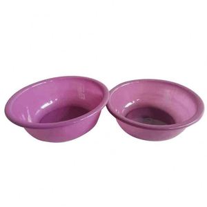 Lavabo de baño de forma portátil Simple de dos capacidades Lavabo redondo Molde usado - Product Image 2