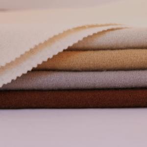 Tissu tricoté en <span class=keywords><strong>laine</strong></span> <span class=keywords><strong>bouillie</strong></span> 100% gris foncé, super doux, prix d'usine bon marché, haute qualité, faible MOQ, pour manteau, costume, robe, printemps 26 27 - Product Image 6