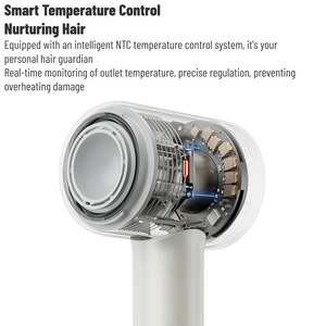 Secador de Pelo Inalámbrico Portátil <span class=keywords><strong>Umar</strong></span> HS03 Profesional de 1500W con Motor BLDC Iónico y Control Táctil para Hoteles, Hogares y Exteriores - Product Image 5