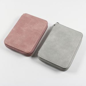 RFID Blocking Passport Wallet with Zipper and Card Slots Travel Document Organizer Holder Neck <b>Pouch</b> Money Security for <b>Men</b> - Product Image 2