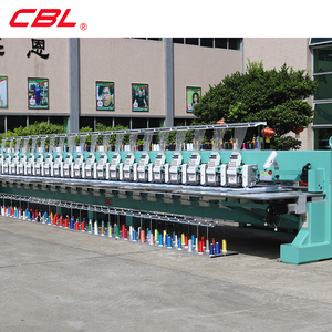 CBL nuevo 8 cabezas computadora doméstica 12 agujas operaciones como cadeneta DE LA digital barata cadena puntada plana de chenilla de bordado de la máquina - Product Image 5