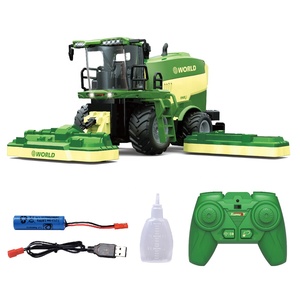 2025 plus récent 6613H pulvérisation électrique RC Triple tondeuses <span class=keywords><strong>tracteur</strong></span> <span class=keywords><strong>jouet</strong></span> 2.4GHz 1/24 échelle 6CH alliage radiocommande camion agricole pour les enfants - Product Image 3