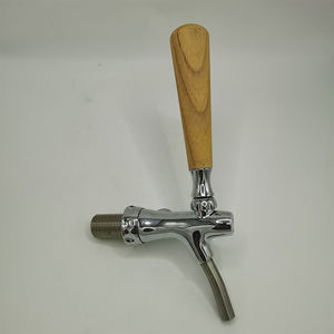 Grifo de Cerveza Artesanal de Latón Cromado en Existencia, Suministro de Fábrica, para Enfriador de Cerveza con Nuevo Tirador - Product Image 3