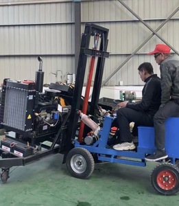 מלגזה חשמלית פשוטה 1 טון 0.5 טון קטנה להרמה הידראולית טיפול במחסן מלגזת ארבעה גלגלים תוצרת סין - Product Image 6