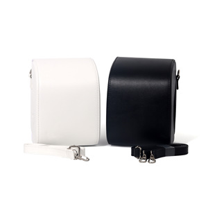 Sac pour <span class=keywords><strong>appareil</strong></span> <span class=keywords><strong>photo</strong></span> instantané <span class=keywords><strong>polaroid</strong></span> Flip, sac à bandoulière en cuir pu, sac de rangement anti-poussière, étui de protection résistant aux rayures - Product Image 4