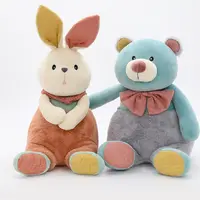 TKT новый дизайн под заказ красочный маленький кролик мягкие и плюшевые игрушки животные мягкие животные кролик кукла плюшевая игрушка для детей