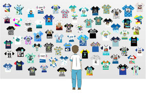 尺码从XS-5XL批发来样定做t恤涤纶平纹衬衫从广州厂家直销 - Product Image 6