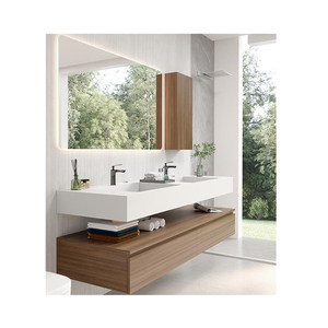 Cina all'ingrosso di fabbrica <span class=keywords><strong>Outlet</strong></span> Design armadi da bagno specchio bagno vanità per il bagno moderno - Product Image 3