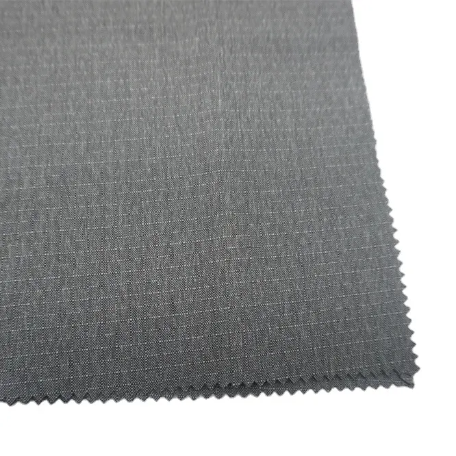 300D poliester kain hitam benang kationik Oxford Solid dicelup dengan lapisan PU dan kain WR untuk bagasi/tas/sepatu
