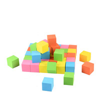 Blocs de construction en mousse EVA colorés, jouet éducatif pour l'apprentissage des mathématiques pour enfants