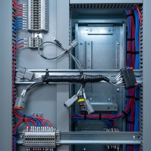 Faisceau de câblage automobile étanche avec conducteurs en cuivre étamé toronnés 600V CC/CA, connecteurs multiples, OEM ODM - Product Image 2