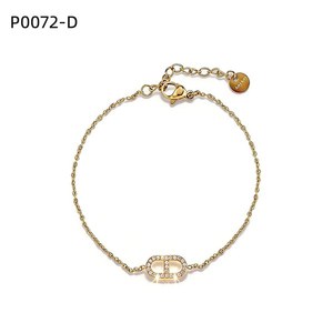 เอมี่ เอมี่สร้อยข้อมือแฟชั่นเงิน 925 ชุบโรเดียมคริสตัลเชนลิงค์มินิมอลลิสต์ผู้หญิงสวมใส่ทุกวันเครื่องประดับ P0072 - Product Image 2