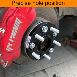 Adaptateurs de roues en aluminium de haute qualité personnalisables 5x114.3 à <span class=keywords><strong>5x100</strong></span> 5x108 5x110 <span class=keywords><strong>5x112</strong></span> 5x115 5x120 5x130 5x139.7 5x150 Entretoises de roues - Product Image 2