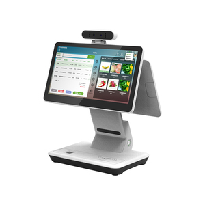 Giá tốt đẹp dual-màn hình tất cả trong một đăng ký thiết bị đầu cuối cho nhà hàng siêu thị Máy tính để bàn máy màn hình cảm ứng - Product Image 2