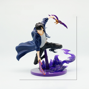 Figurine d'action H17-20CM SL Beru Shadow Soldier en PVC, Chevalier Mecha Manga, objet <span class=keywords><strong>de</strong></span> collection pour présentation sur bureau, cadeau pour les fans d'anime et <span class=keywords><strong>de</strong></span> manhwa - Product Image 3