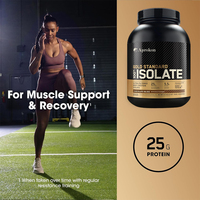 Protéine Isolat de Lactosérum 3 lb Chocolat Bilss Sports Gym Nutrition Compléments Alimentaires pour Hommes et Femmes