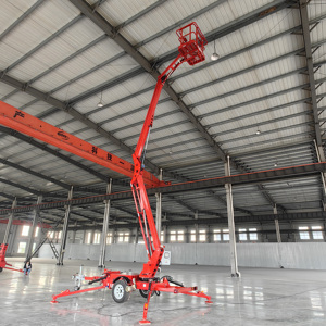 MDT G-215 18M 20M Elektrische Diesel-Gelenkarbeitsbühne Hydraulische Anhänger-Hubarbeitsbühne - Product Image 4