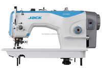 NOUVELLE MACHINE À COUDRE À POINT DROIT JACK 5558G AVEC COUPE-BORD ET DISPOSITIF DE PIPING, MACHINE À COUDRE INDUSTRIELLE POUR VÊTEMENTS À VENDRE