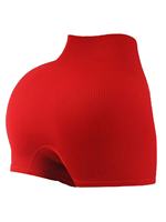 Shorts de yoga taille haute sans couture en Spandex/Nylon à haute élasticité, respirants pour le fitness quotidien