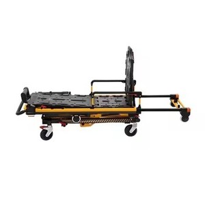 Brancard d'<span class=keywords><strong>ambulance</strong></span> électrique pliable motorisé pour le transfert d'urgence des patients en milieu hospitalier - Product Image 3
