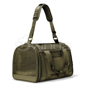 Bolsa de transporte <span class=keywords><strong>para</strong></span> <span class=keywords><strong>perros</strong></span> de viaje aprobada por la aerolínea personalizada, transportador de mascotas plegable de lados suaves - Product Image 2