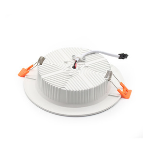 ไฟดาวน์ไลท์ LED แบบฝังฝ้าเพดาน อะลูมิเนียม CRI 90 4100K แสงขาวกลาง ปรับความสว่างได้ ใช้ไฟ AC สำหรับใช้ภายในบ้าน - Product Image 2