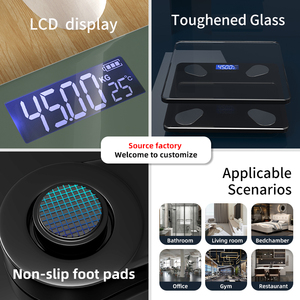 Cân Điện Tử Nhà Tắm Bằng Kính Cường Lực Được Chứng Nhận BSCI Và ISO9001 - Product Image 4