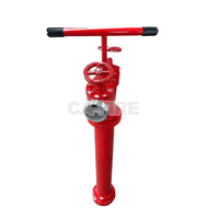 Raccord GOST D77mm, entrée 100mm, hydrant d'incendie extérieur en fonte ductile pour l'alimentation en eau municipale