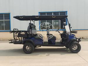 Carritos de Golf Elevados de 6 Plazas, Buggy de Caza con Neumáticos Todoterreno de 14'' - Product Image 4