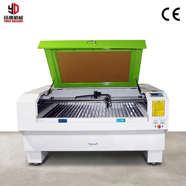Laser Engraving and Cutting Machine for Acrylic Wood Fabric Leather Stone Rubber Supports DXF PLT Graphic Format