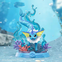 72 Boîtes de Figurines d'Action en PVC Kawaii Pokémon Eevee V2 de Dessins Animés Japonais, Boîtes Mystères Décoratives Mini en Vente en Gros pour Magasins d'Anime