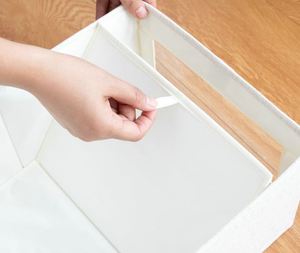 Boîte de rangement pliable pour vêtements, multi-tailles, triage de vêtements, type de tiroir pour chambre et salon - Product Image 5