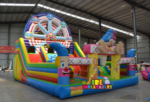 Parque infantil inflable para niños con bomba de aire, Tobogán seco inflable, tobogán de parque acuático inflable grande para adultos para fiesta - Product Image 2