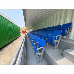 20HC 40HC Pista de carreras deportiva Eventos y espectadores Asientos de béisbol Gradas Campo de fútbol Tribuna de acero Contenedor de tribuna - Product Image 6