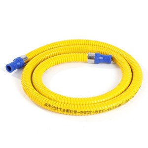 Tuyau <span class=keywords><strong>de</strong></span> <span class=keywords><strong>gaz</strong></span> <span class=keywords><strong>flexible</strong></span> en acier inoxydable anti-rongeurs à basse pression <span class=keywords><strong>de</strong></span> 1,5 m pour chauffe-eau, à vendre - Product Image 2