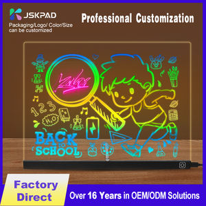 厂家直销畅销品易写易擦<span class=keywords><strong>DIY</strong></span>手绘完美礼物方形迷你<span class=keywords><strong>LED</strong></span>画板 - Product Image 2