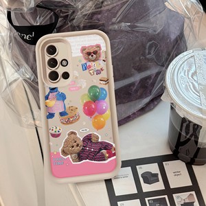 Cartoon Bear Anti-impronte antiurto liquido TPU custodia morbida <span class=keywords><strong>per</strong></span> telefono <span class=keywords><strong>per</strong></span> <span class=keywords><strong>Samsung</strong></span> A53 <span class=keywords><strong>A13</strong></span> S22 S23 S24 S25 Plus Ultra - Product Image 2