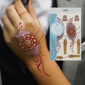 Tatuaggio temporaneo a mano impermeabile personalizzato in fabbrica - Product Image 2