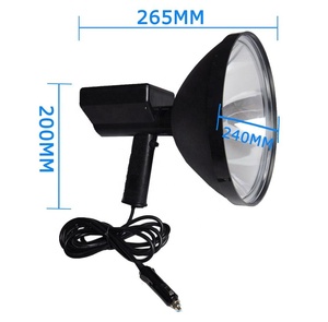 240mm chất lượng cao cầm tay đèn sương mù cho săn bắn 35W/55W/75W <span class=keywords><strong>HID</strong></span> Xenon tìm kiếm ánh sáng công suất cao nội bộ Ballast Spotlight - Product Image 3