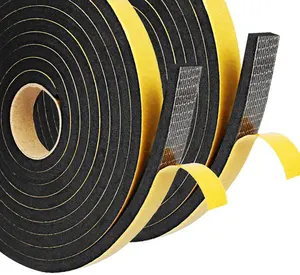 Epdm Foam Self-adhesive Sealing Strip Cabinet Electrical Double-sided Tape Weatherproof Soundproof Anti-collision Strip