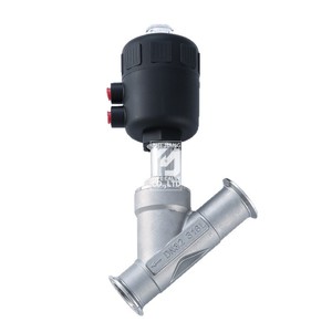 วาล์วมุมสแตนเลส 304 แบบนิวเมติกสำหรับไอน้ำ ขายส่งจากโรงงาน - Product Image 1