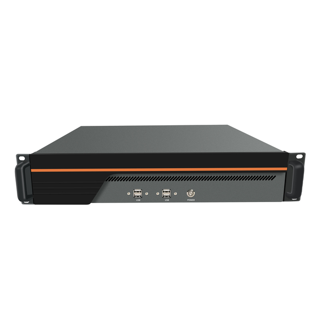 2U Rack Server Computer Integrated Xeon E5 CPU 6-port 2.5GE I226V Supports DDR4 ECC NVMe SSD Compatible Linux Windows VM PVE