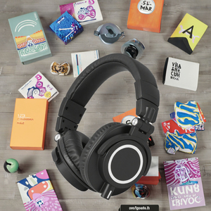 <span class=keywords><strong>ATH</strong></span> <span class=keywords><strong>M50X</strong></span> 3,5mm Interfaz Estudio Grabación <span class=keywords><strong>Auriculares</strong></span> Monitor <span class=keywords><strong>Auriculares</strong></span> para transmisión de música Podcasting - Product Image 3