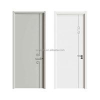 Portes intérieures modernes en composite bois-plastique, écologiques, étanches et ventilées, idéales pour chambres, villas et hôpitaux – Offre Spéciale
