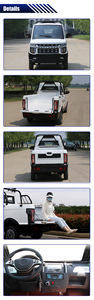 Nouvelle énergie longue endurance <span class=keywords><strong>mini</strong></span> camionnette électrique fabriquée en Chine caméra métal léger cuir 4 roues voiture électrique manuel unique - Product Image 3