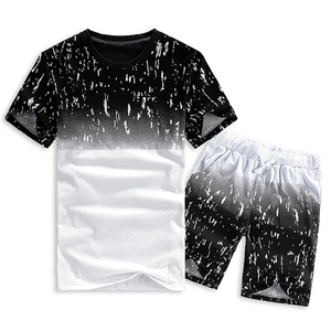 Set Sportivo Estivo da Uomo <span class=keywords><strong>TKS</strong></span> in 2 Pezzi: T-Shirt con Stampa e Pantaloncini in Tessuto, Disponibile all'Ingrosso - Product Image 3
