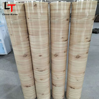 Feuille de PETG de conception métallique de marbre de Film de PVC PET Composite optique brillant élevé pour le rouleau de marquage à chaud décoratif de stratification de PUR