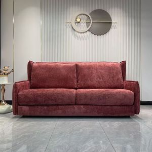 Jinruishengda Schlafsofa im Neuen Chinesischen Stil, Abnehmbar und Waschbar, Klappbett für Wohnzimmer, Arbeitszimmer, Kleine Wohnungen, Multifunktional - Product Image 1